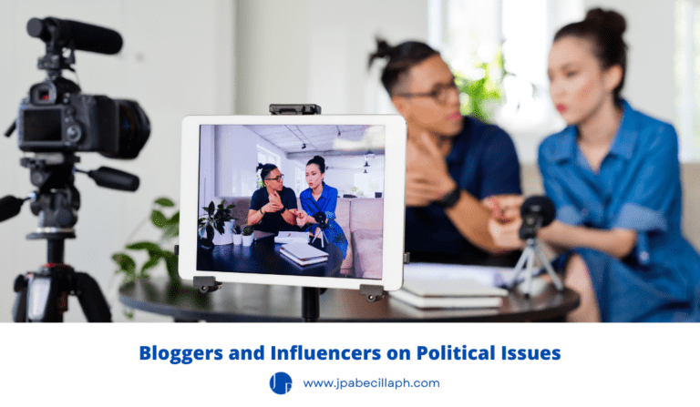 bloggers and influencers on politics