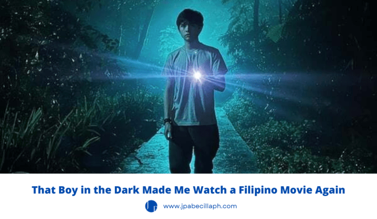 That Boy in the Dark, Joaquin Domagoso