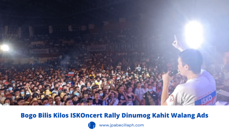 Bogo Bilis Kilos ISKOncert Rally in Bogo City Cebu