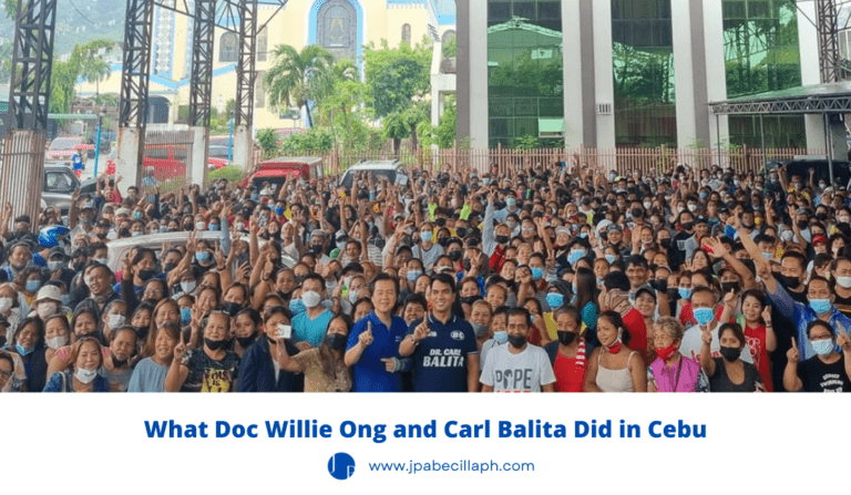 Doc Willie Ong and Carl Balita in Cebu