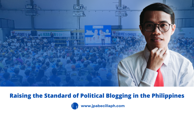 Political blogging in the Philippines