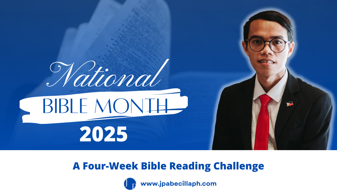 National Bible Month 2025: A Four-Week Bible Reading Challenge