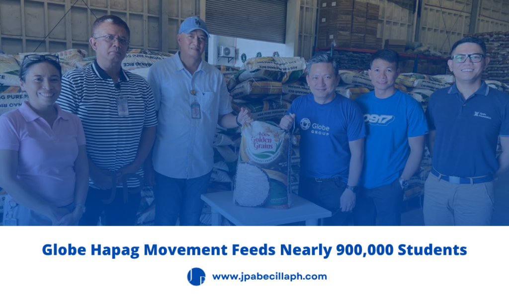 Globe Hapag Movement Feeds Nearly 900,000 Students with ₱1 Million Rice Donation