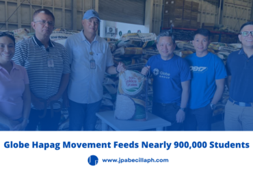 Globe Hapag Movement Feeds Nearly 900,000 Students with ₱1 Million Rice Donation