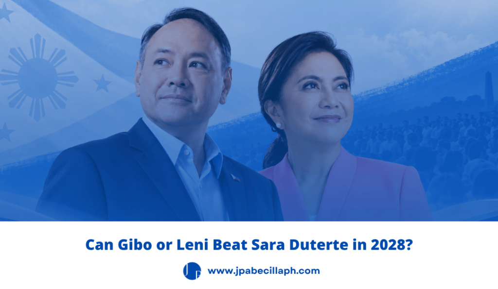 Can Gibo Teodoro or Leni Robredo Beat Sara Duterte in 2028?